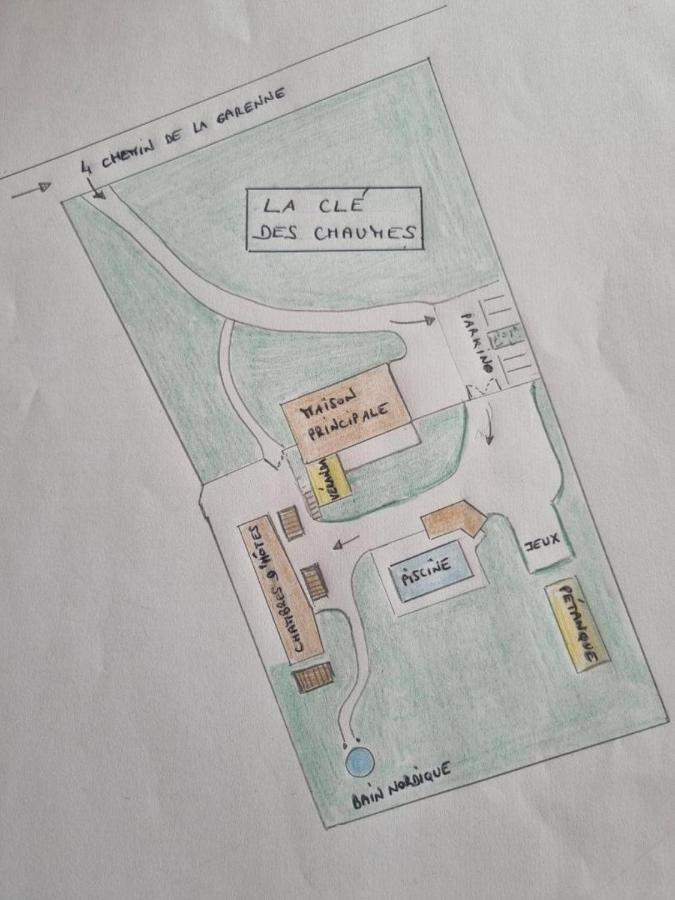 La Cle Des Chaumes Boisset-lès-Montrond Exterior photo